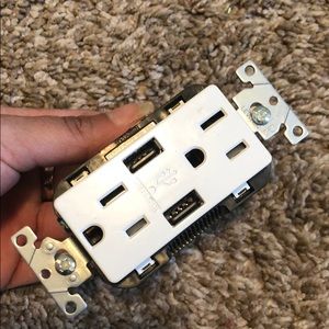 USB wall outlet, brand new. Never used.